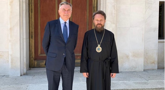 Состоялась встреча митрополита Волоколамского Илариона с послом России в Испании